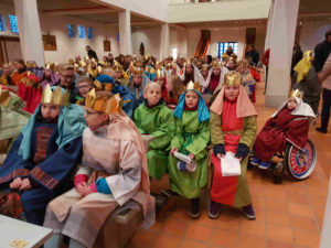 Sternsingeraktion 2019 in St. Josef, Lingen-Laxten